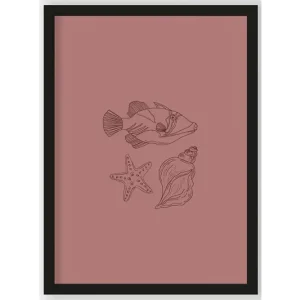 Flitsaanbieding Art Print Tres Pisces